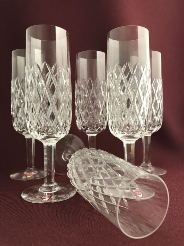 Orrefors - Elisabeth Festival - 6 st Champagneglas Design Ingeborg Lundin