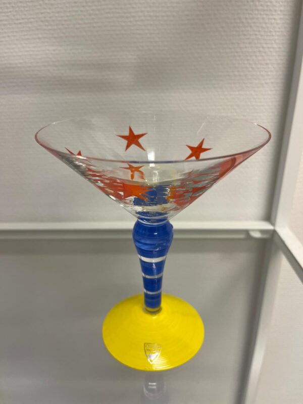 Orrefors - Clown - Martini / Coupe glas Design Anne Nilsson