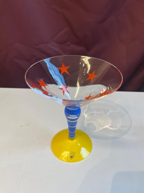 Orrefors - Clown - Martini / Coupe glas Design Anne Nilsson