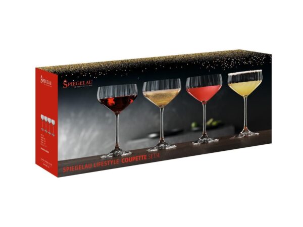 Spiegelau - LifeStyle 4 st Coupe / Champagne glas 30 cl