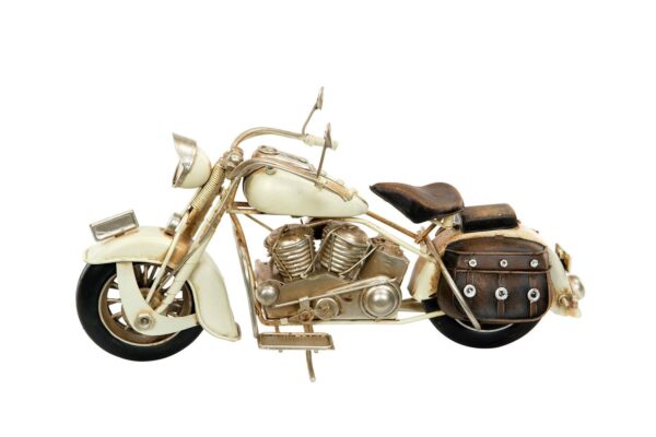 Motorcykel Creme Metall