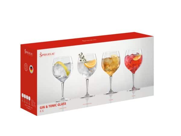 Spiegelau 4 st Gin & Tonic glas 63 cl