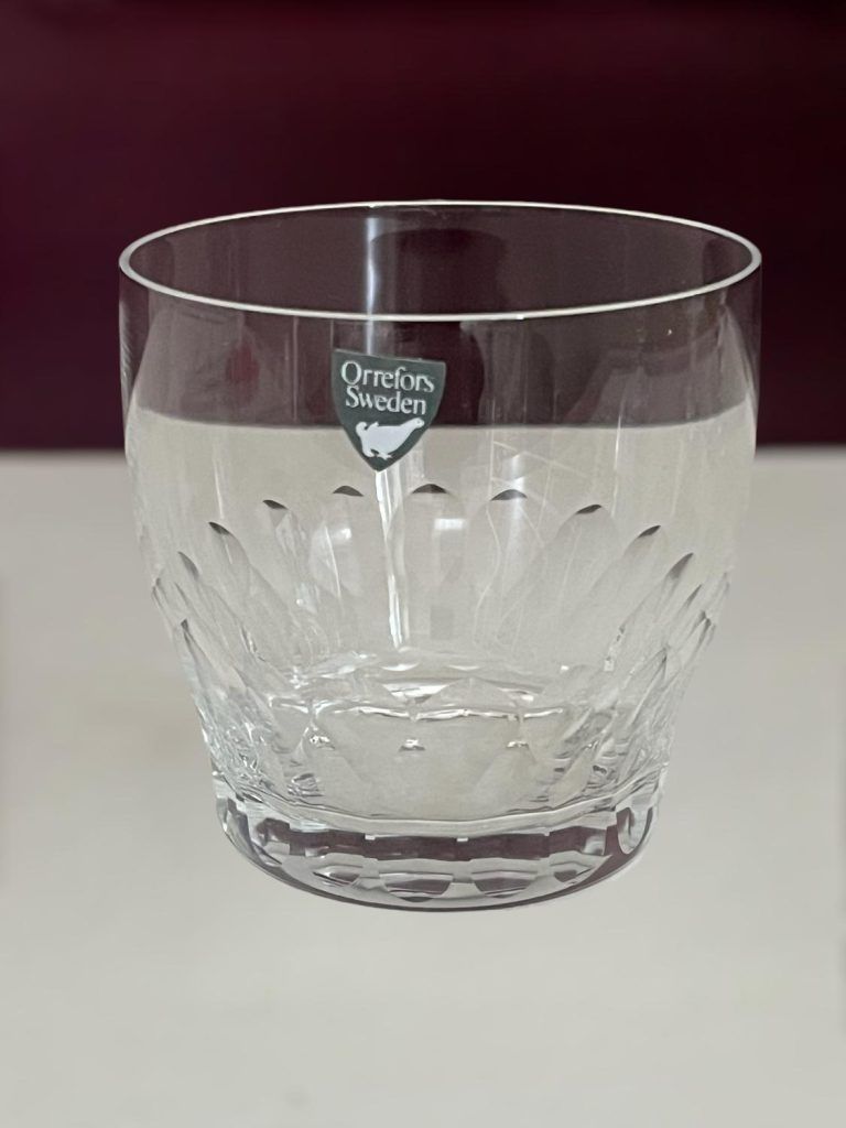 Orrefors - Prelude - Whisky / Selter glas - Design Nils Landberg