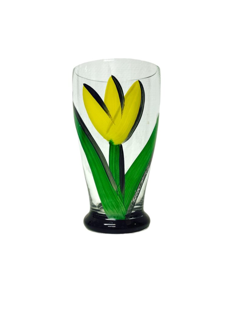 Kosta Boda - Tulipa - Öl / Vattenglas Gul Design Ulrica Hydman Vallien