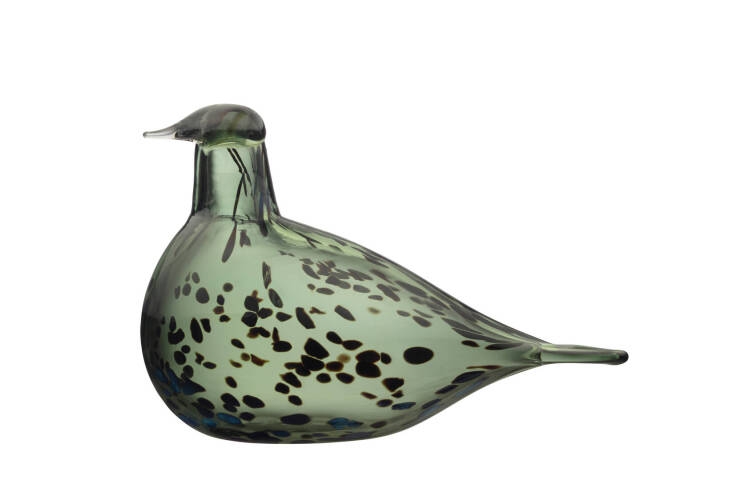 Iittala - Birds by Toikka - RÖRSÅNGARE TALLGRÖN 2024 Design Oiva Toikka