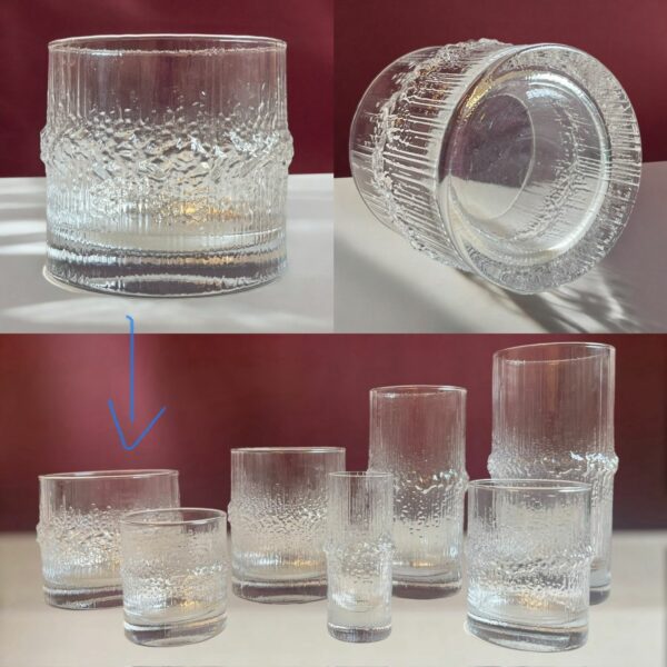 Iittala - Niva - Whiskey / Tumbler glas Dubbel - Design Tapio Wirkkala