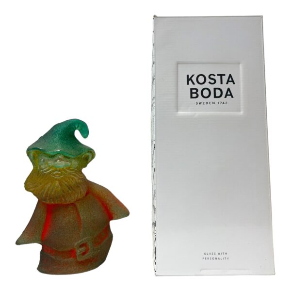 Kosta Boda - Catwalk - Jultomte - Santa Tangle design Kjell Engman