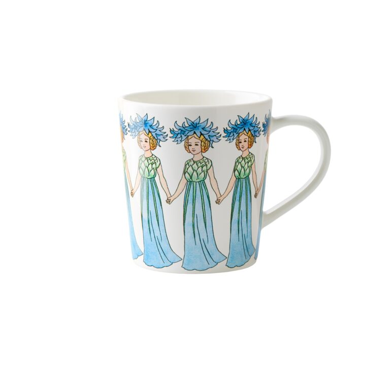 Elsa Beskow Kaffe / The Mugg - Blåklint flickan Design Catharina Kippel