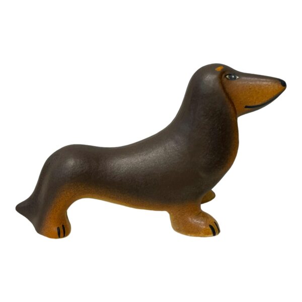 Gustavsberg- Figurin - Kennel - Tax / Dachshound Design Lisa Larson