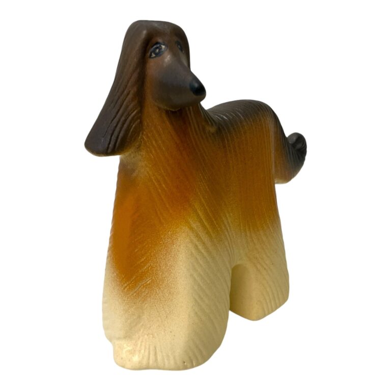 Gustavsberg- Figurin - Kennel - Afghan hunden design Lisa Larson