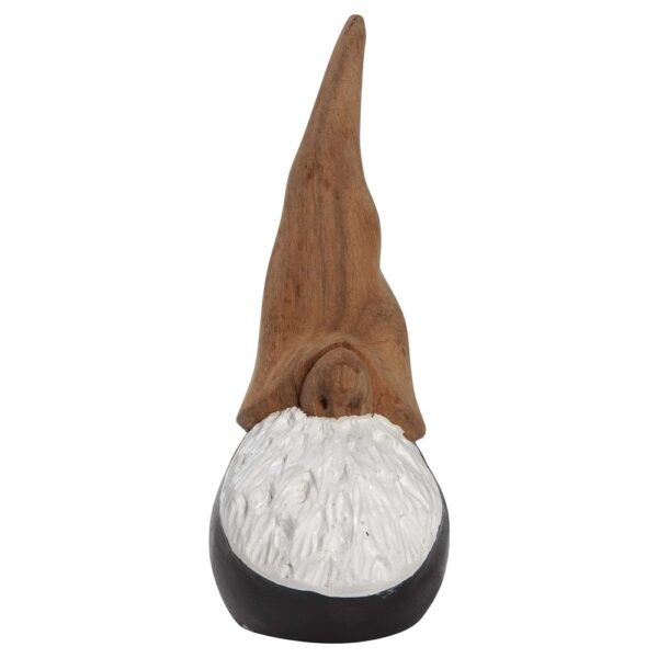 Jul tomte dekor - trä, svart H.26cm Design Ruth Vetter