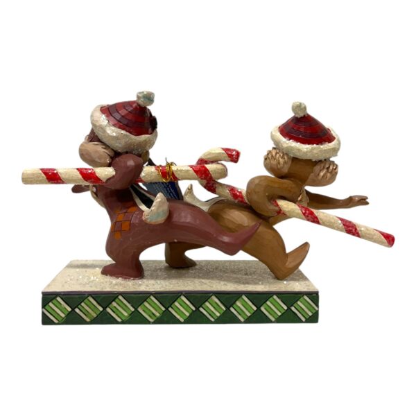 Disney - Figurin - Piff & Puff önskar God Jul polka stång Design Jim Shore