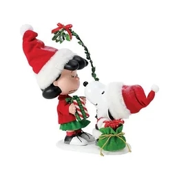 Disney - Figurin - Snobben god jul mistel med Lotta Design Jim Shore