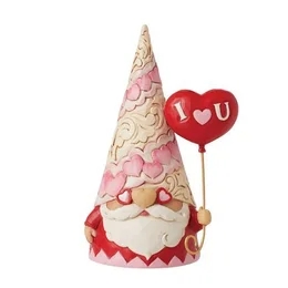 Disney - Figurin - Filled with Love (Gnome Holding Love Balloon Heart) H: 11 cm. Design Jim Shore