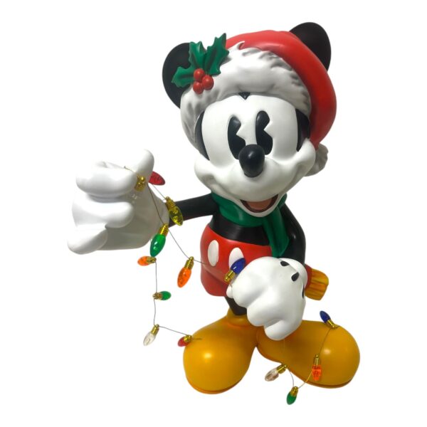 Disney - Figurin - God Jul från Musse Pigg Mickey H 31 cm Design Jim Shore