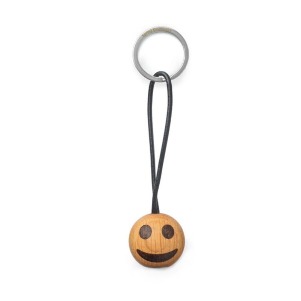 Emoji Nyckelring Smiley Ø3 cm Ek