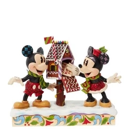 Disney - Figurin - Musse & Mimmi - postar julkort god jul Design Jim Shore