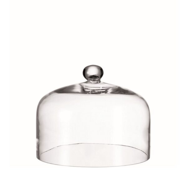 Cupola Glaskupa med Knopp 29x22 cm