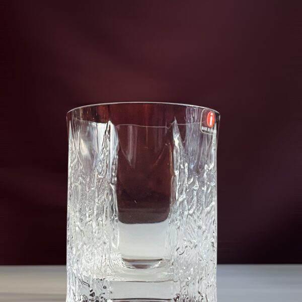 Iittala - Kalinka - Dubbel Whisky glas- design Timo Sarpaneva