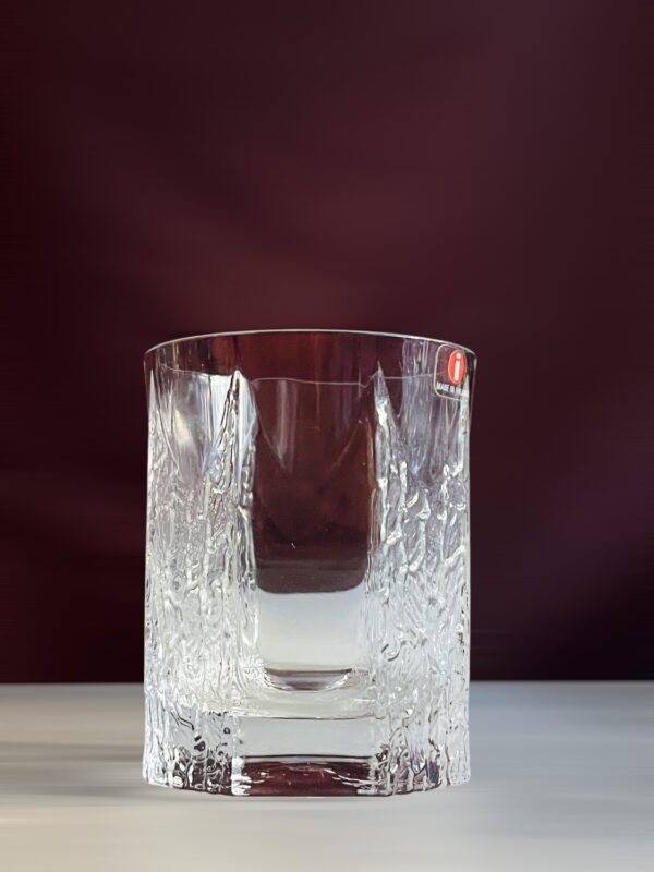 Iittala - Kalinka - Dubbel Whisky glas- design Timo Sarpaneva