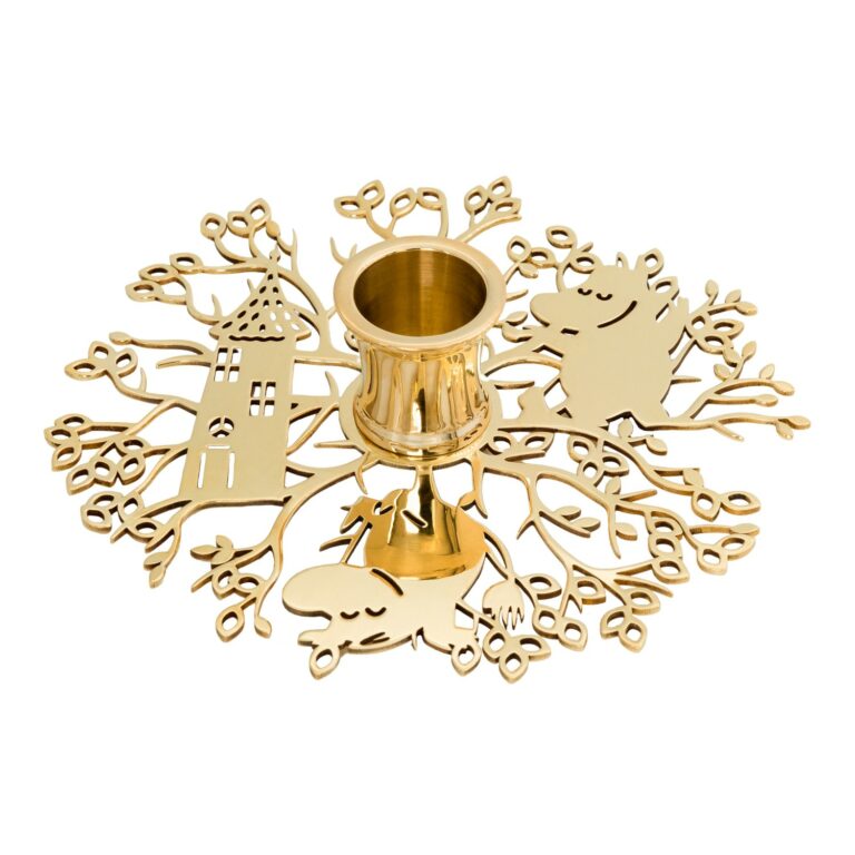 Hilke Collection Mumin - Ljusstake Guld No.1 Design Giovanna Hilke