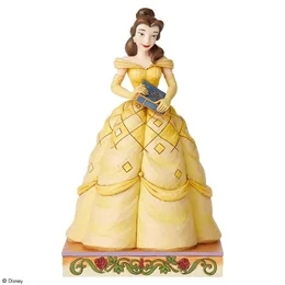 Disneys Prinsessor - Belle - Skönheten & Odjuret - 19 cm Design Jim Shore