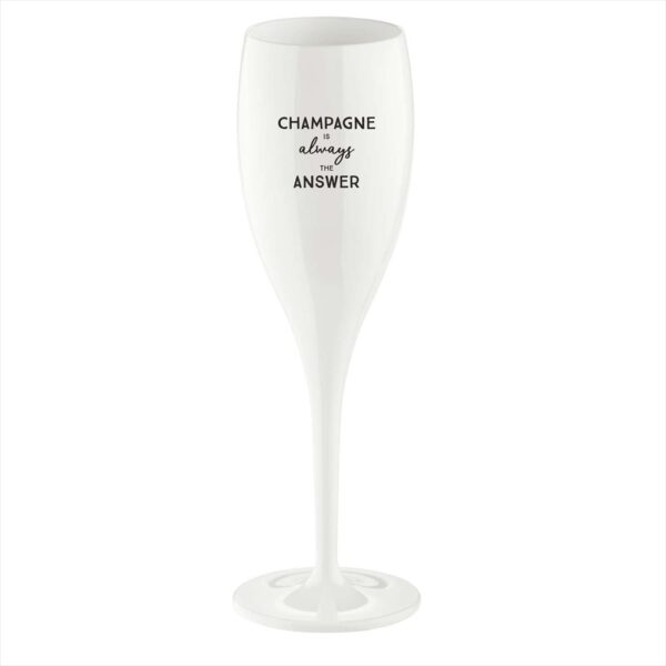 Cheers No.1 Champagneglas 10 cl Champagne Is The Answer 6-pack