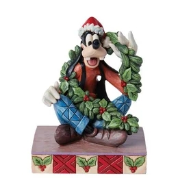 Disneys Jul - Janne Långben Önskar God Jul H 12 cm Design Jim Shore