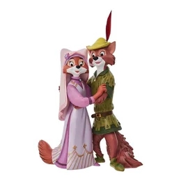 Disneys Alla Hjärtans gåva Robin Hood & Lady Marion Figurine H: 23 cm Design Jim Shore