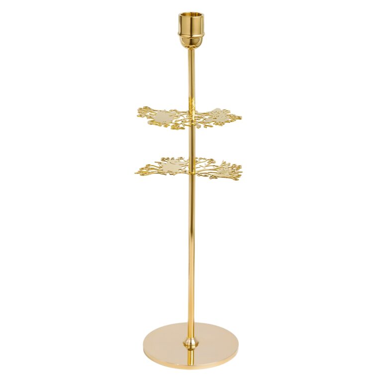 Hilke Collection Mumin Ljusstake No.2 - Guld 40 cm Design Giovanna Hilke