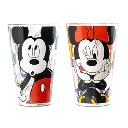 Disneys - 2 st All Glas Musse & Mimmi pigg 310 ml