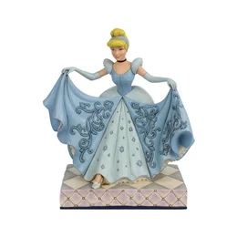 Disneys Prinsessor - Askungen - med glasskon till balen - 21 cm Design Jim Shore