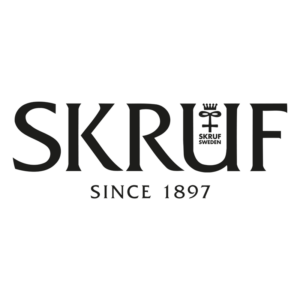 skruf glasbruk logo