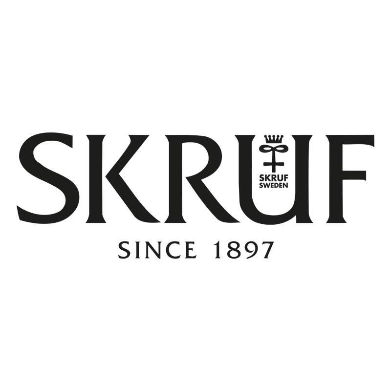 skruf glasbruk logo