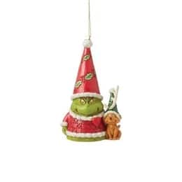 Disney - Grinch Gnome with Max Julgransprydnad Design Jim Shore