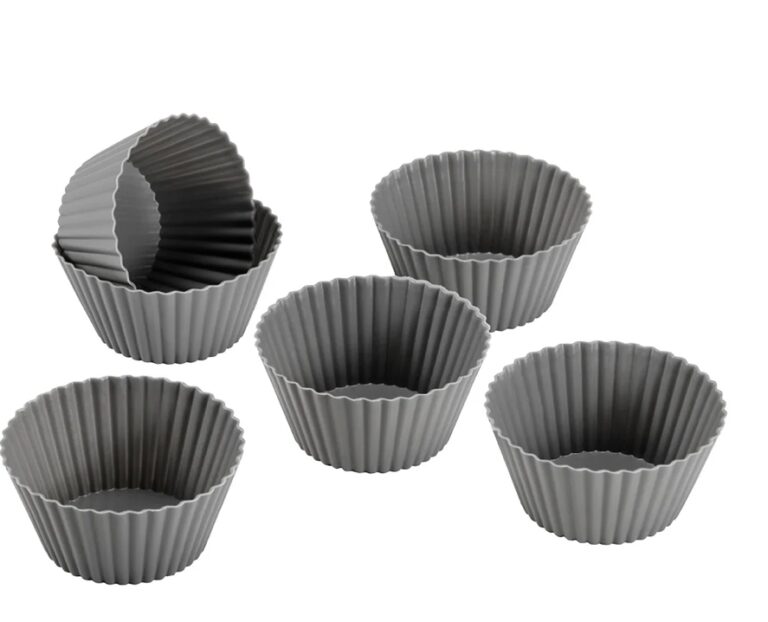 Cookie Muffinsform XL Silikon 6-pack Ø9*4,3 cm