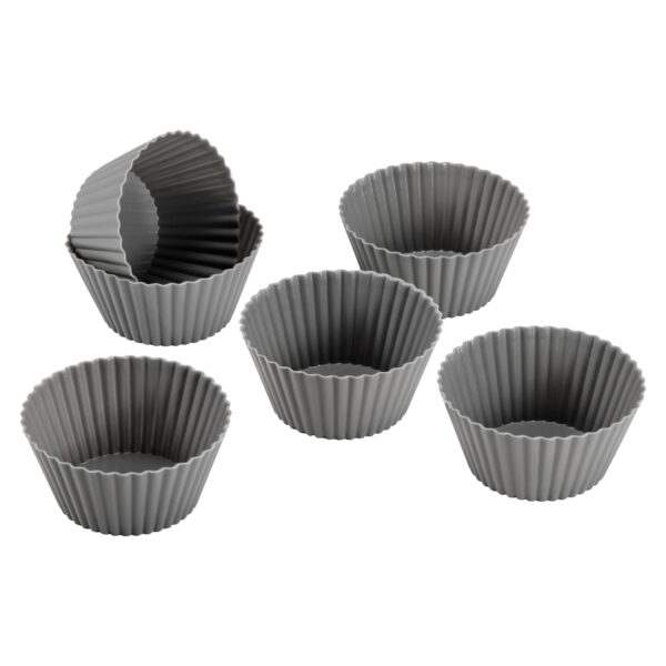 Cookie Muffinsform silikon 6-pack Ø7 H:3 cm