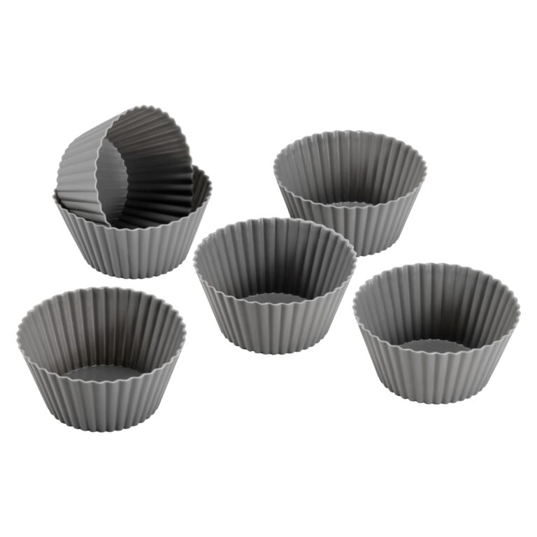 Cookie Muffinsform silikon 6-pack Ø7 H:3 cm