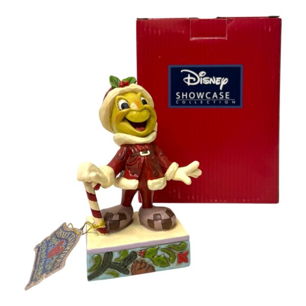 Disney Jul - Benjamin Syrsa som jultomten H 11,5 cm Design Jim Shore