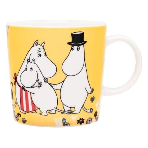 Arabia - Mumin / Moomin mugg - Familjemys 80 år Design Tove Jansson 2